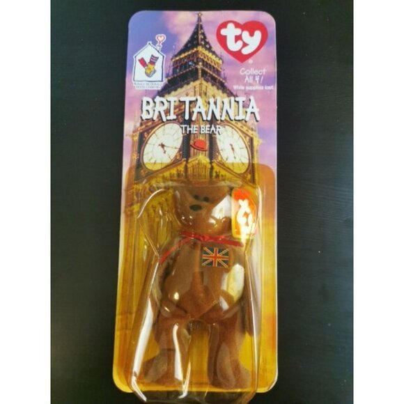 Ty Other - Ty Britannia Beanie‎ Baby McDonalds 1997 Errors